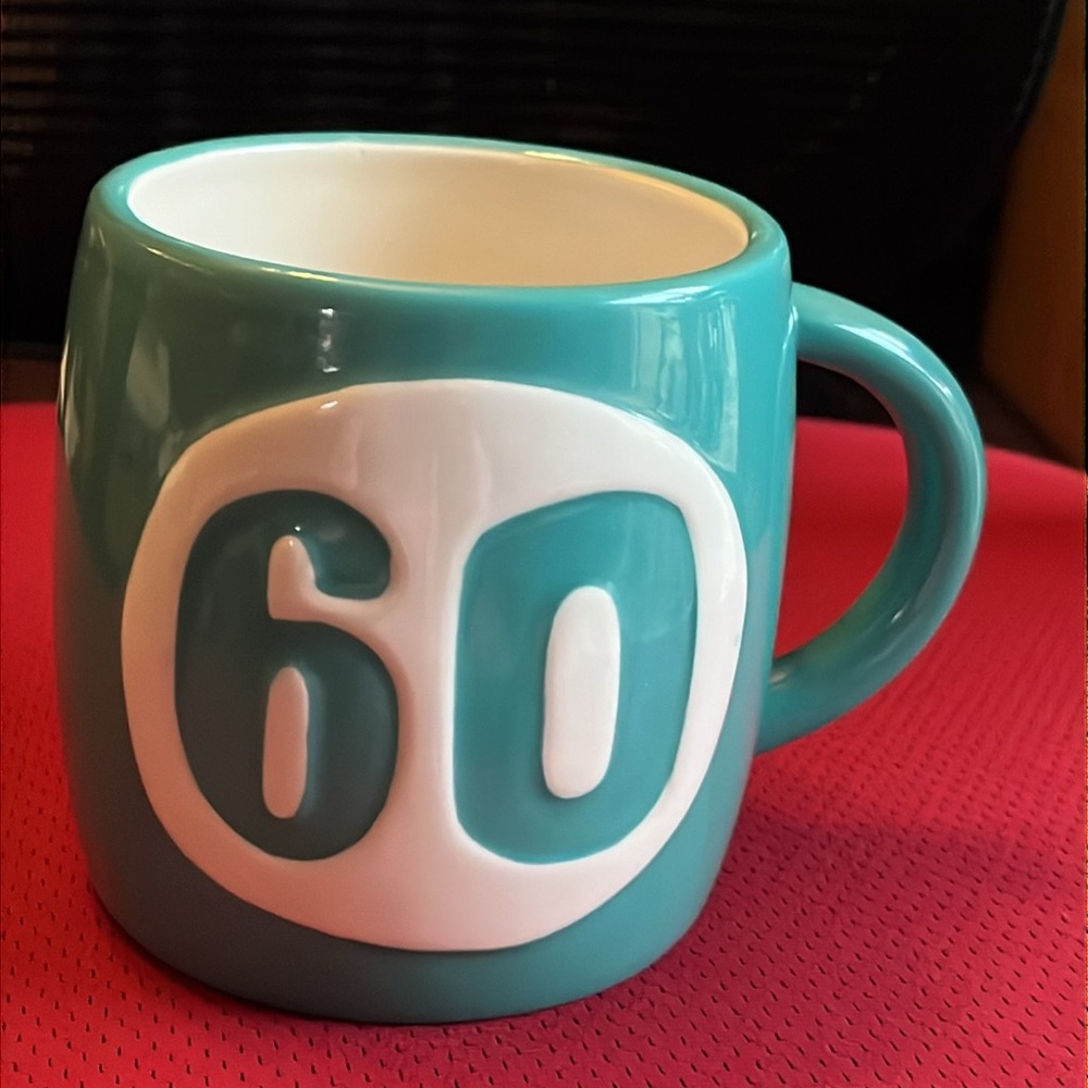 Hallmark Birthday Mug 60 "I'm not old I'm EPIC" Aquamarine